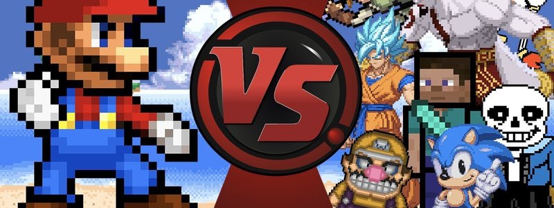 Minecraft, Undertale, Mario Bross