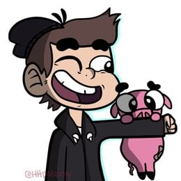 como se llama el cerdito de Luzu? - cuanto conoces a Karmaland?test