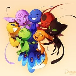 &iquest;C&oacute;mo se llaman los kwamis de ladybug y cat noir? - Miraculous ladybug o Prodijiosa