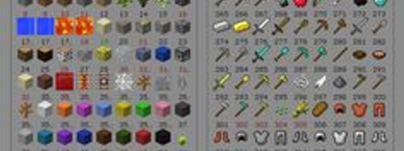 materiales de minecraft