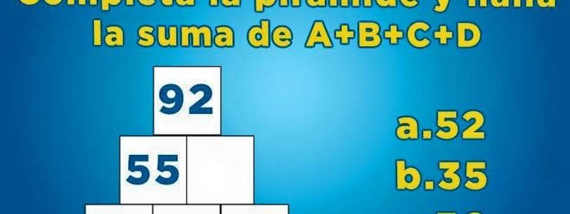 PRUEBA TU INGENIO...