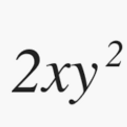 En el siguiente monomio de la imagen el coeficiente es... - &iquest;Qu&eacute; sabes acerca de las expresiones algebraicas?