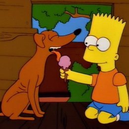Como se llama el perro de los simpso - Cuanto sabes de los simpson