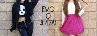 Niña fresa o una emo