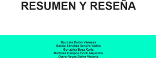Resumen y reseña