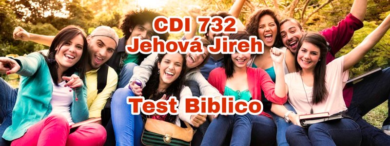 TEST BIBLICO CDI 732 JEHOVA JIREH