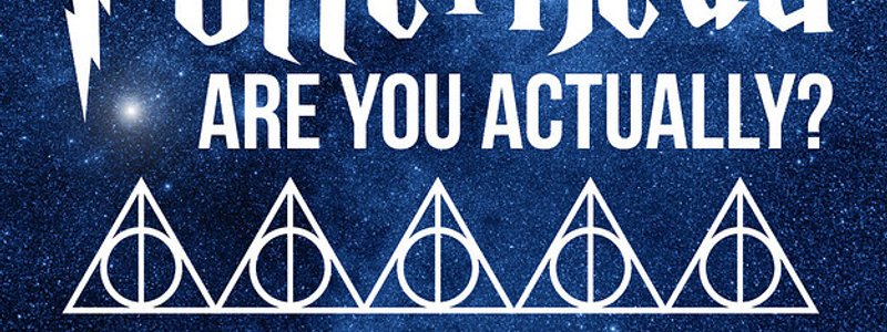 ¿Eres un verdadero POTTERHEAD?