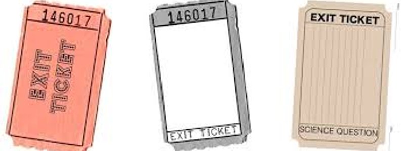 UNIT 2 - LESSON 1 - EXIT TICKET