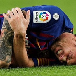 cuantas lesiones  ha tenido messi - CUANTO SABES DEL BARCELONA