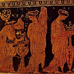 Cu&aacute;les son los 4 colores que se utilizan en la t&eacute;cnica de las pinturas rojas? - Test Cultura Griega