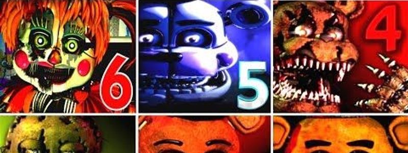 test de fnaf . 2020 1.2.3.4.5.6. world