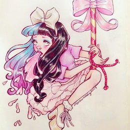 Come, come one, come all, you must be this tall/
Ven, ven uno, ven todos, debes ser tan alto - Adivina la canci&oacute;n de Melanie Mart&iacute;nez con su letra/&Aacute;LBUM CRY BABY!!!