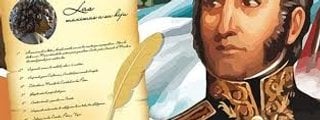 Máximas redactadas por el General San Martín para su hija Mercedes