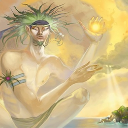 El dios Elal es la divinidad tehuelche que representa:   - La mara y el invierno - Leyenda Tehuelche