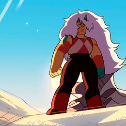 Jasper fue una de las villanas secundarias de Steven universe future - cuando sabes de Steven universe 