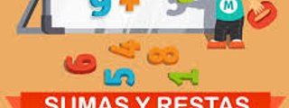 sumas y restas 