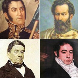 Existe algun Pr&oacute;cer Argentino que no se parezca a Manuel Salgado? - Proceres argentinos