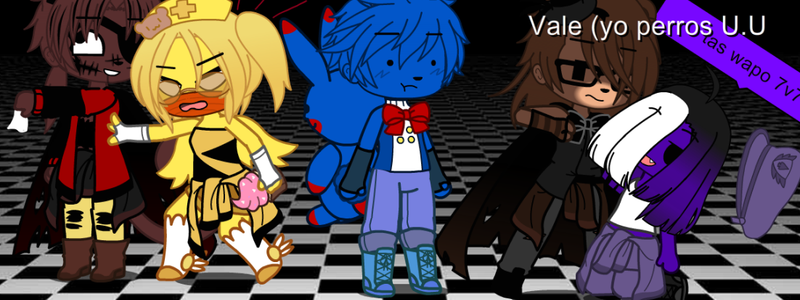 Que Animatronic de Fnaf 1 eres U.U (no esta golden pa que sepas :V)