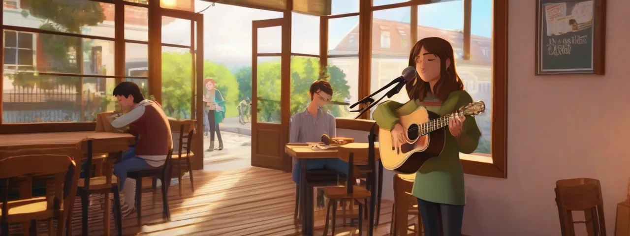 que canción canta con tomas en la cafeteria 