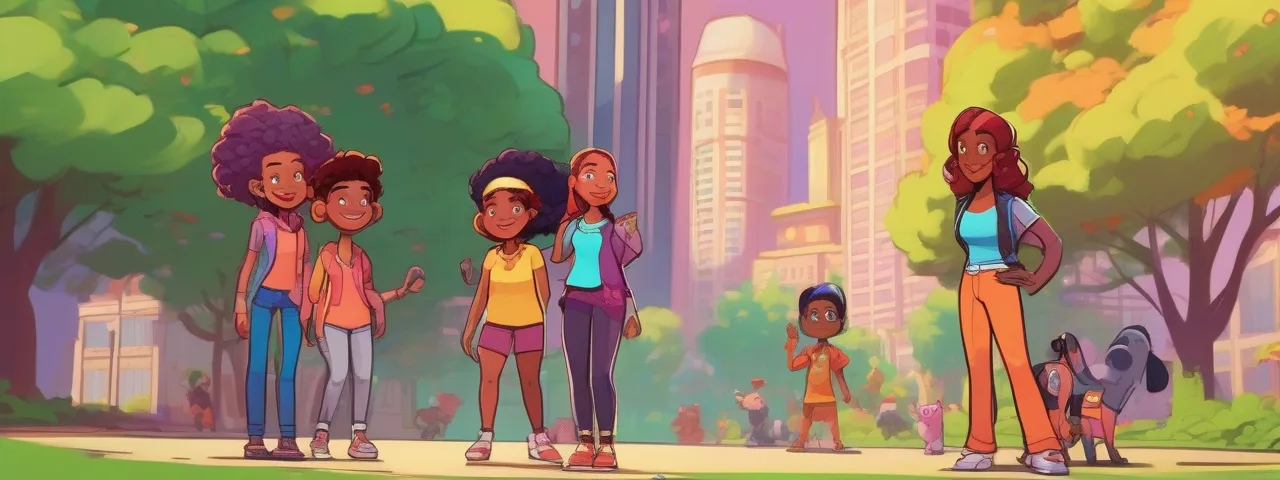 la vida de violeta y sus amigos