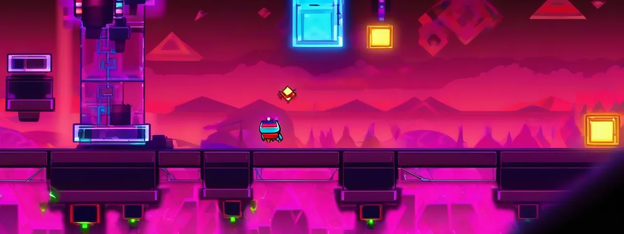 Test geometry dash a ver si sabes versión corta: Demo
