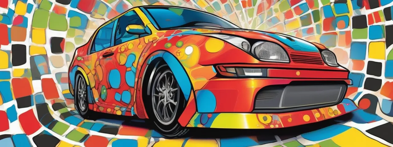 de que color es el carro de german