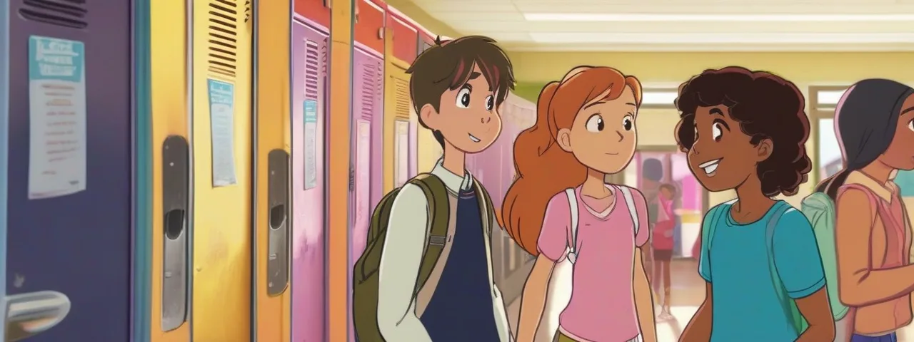 las peliadas y las amigas , y el chico