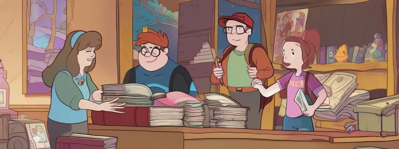 test de gravity  falls