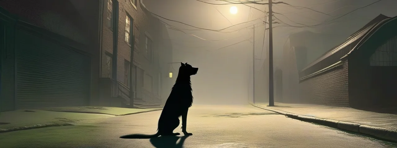perro verde