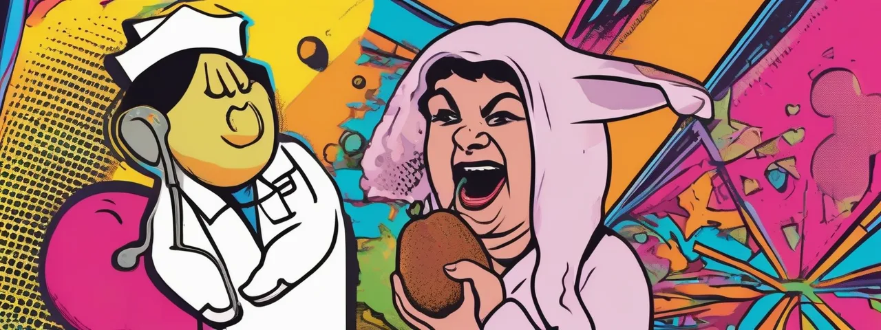 ¿Señora cara de papa o Dr conejo? 