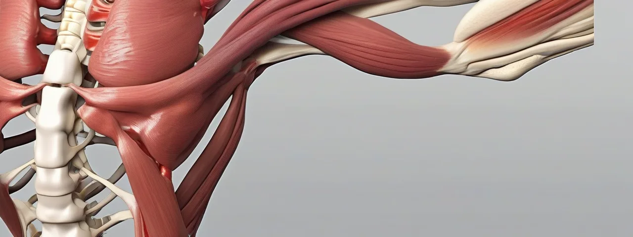 Inserción de los músculos del brazo.