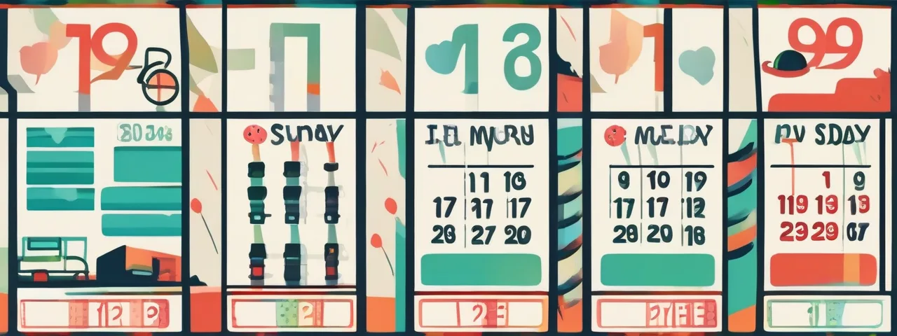 los dias  de  las  semanas