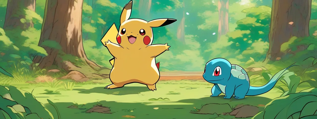 que pokemon inicial eres o  tambien puedes ser un pikachu o riolu, los pokemon i