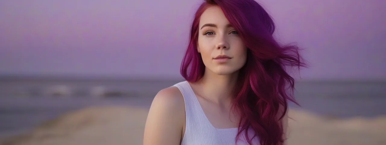 ¿De que color te quedaría bien el pelo? COLORES VIOLETA