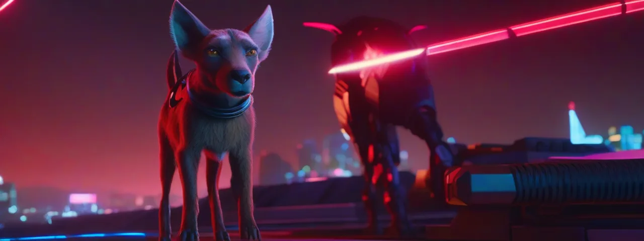 eres una cabra o un perra laser