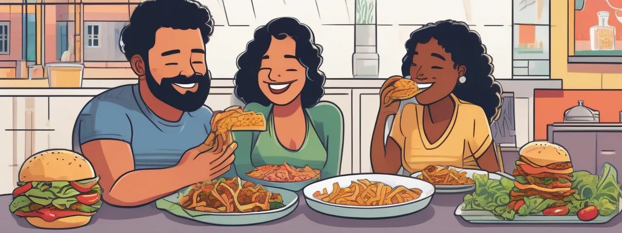 ¿Cómo son tus amigos de acuerdo a la comida que comes?