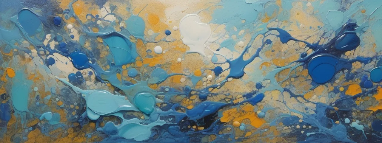 Blau ist eine Farbe