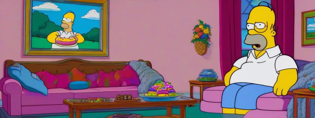 q personaje eres de Los Simpsons???