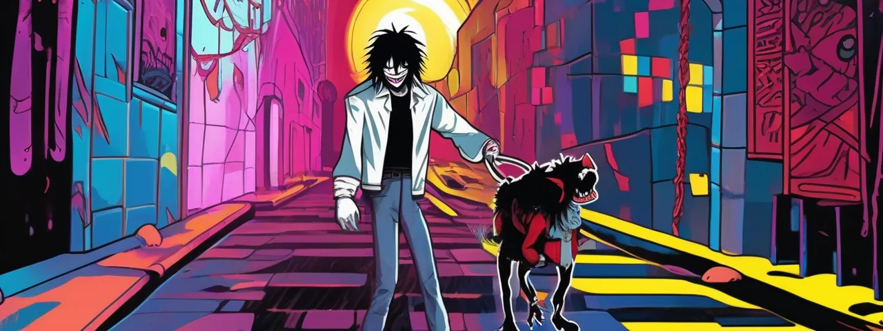Que pasa cuando estas con Jeff the killer i Laughing Jack