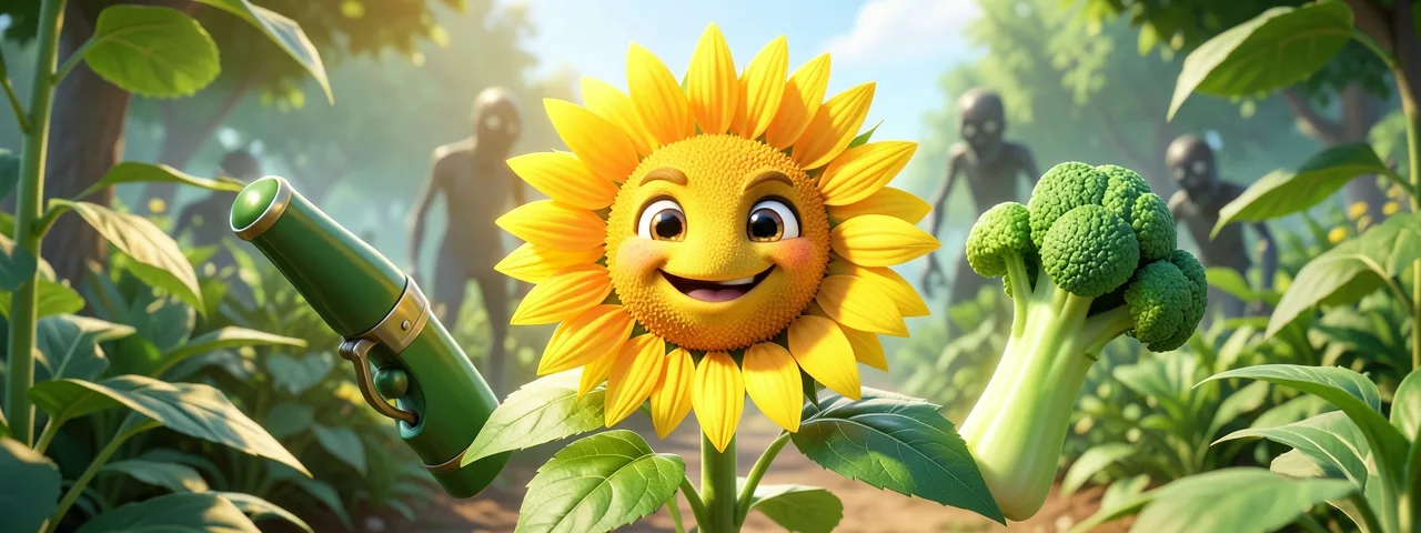 Cual planta de plants vs zombies eres